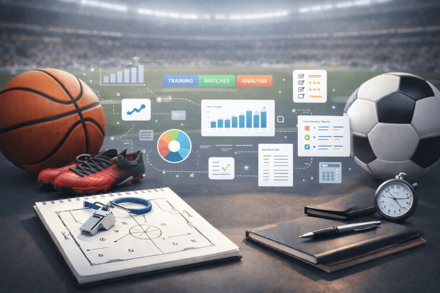 Sistema de gestão esportiva